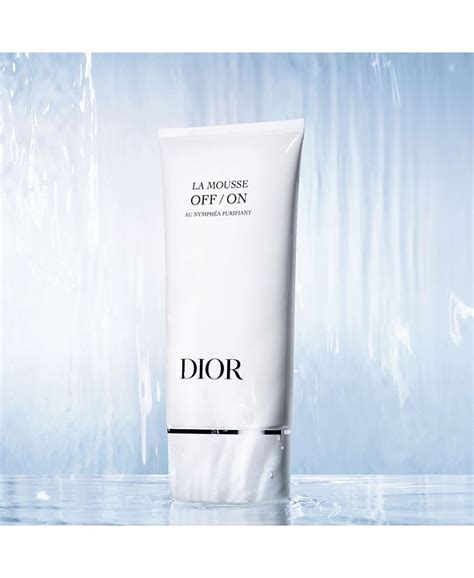 dior on off|OFF/ON Purifying Foaming Face Cleanser .